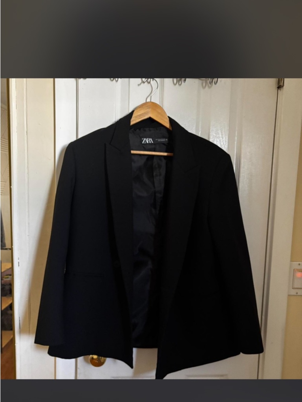 Zara Black Tailored Blazer